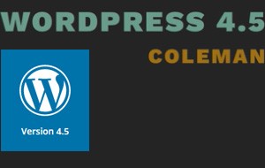 Έκδοση WordPress 4.5